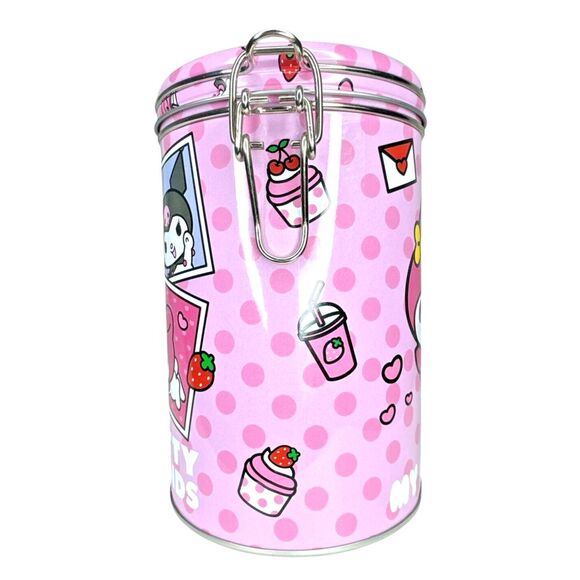 Hello Kitty & Friends Pink Round Canister with Locking Lid - Picture 2 of 9